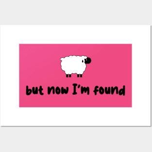 Sheep But Now I'm Found Posters and Art